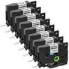 3/5/8/10Pcs Heat Shrinkable Tapes Compatible with Brotner Hse-231 HS-631 Label-Making Ribbon For P-Touch PT-P750W Printer