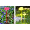 10Pcs Garden Plant Labels Waterproof Insertable Tags for Nursery Landscaping Clean Reusable Blue Size S