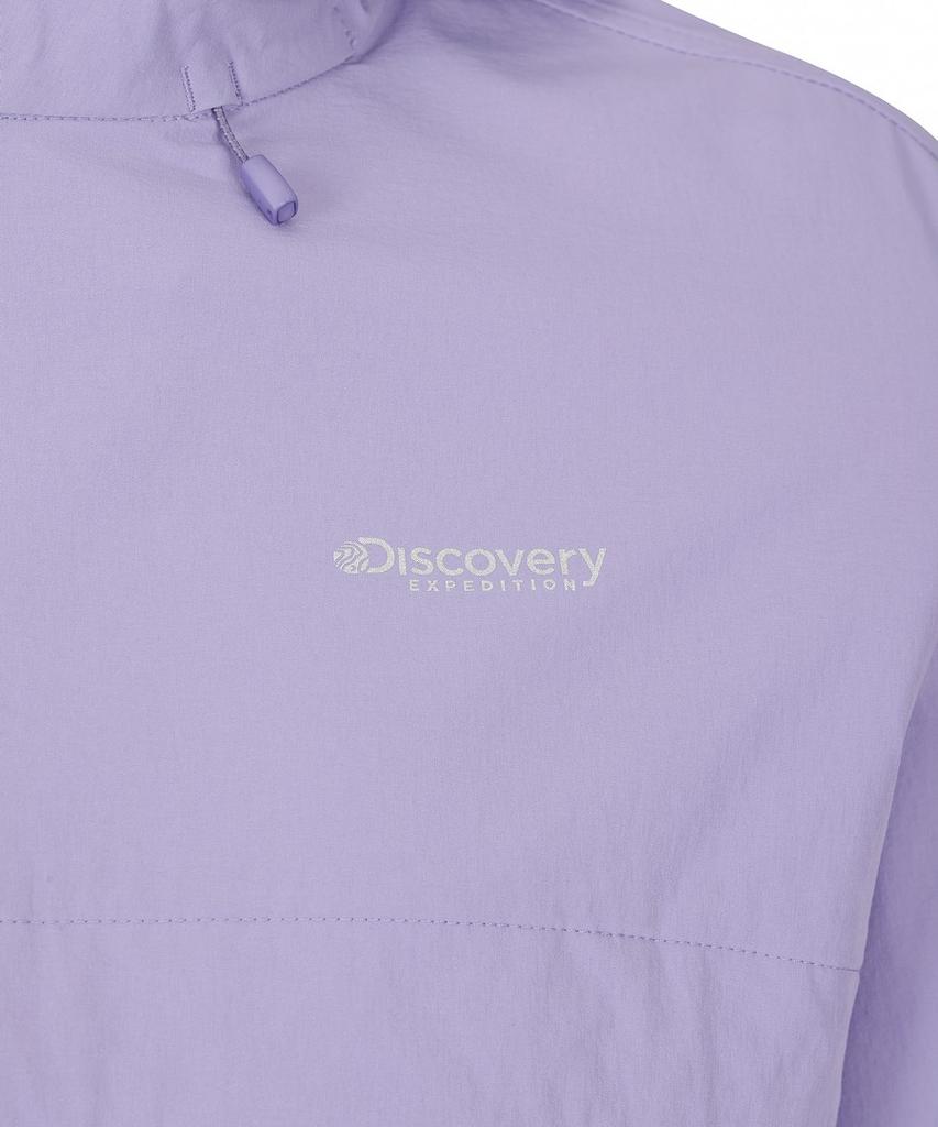 Discovery Expedition Women'S Freshvent Lightweight Woven Training Hooded Anorak (L.Violet)