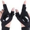 Cycling Gloves With Lights Gloves for Fishing Equipment Accessories Glove With Led Fingerless Light Fingers Mittens Apparel