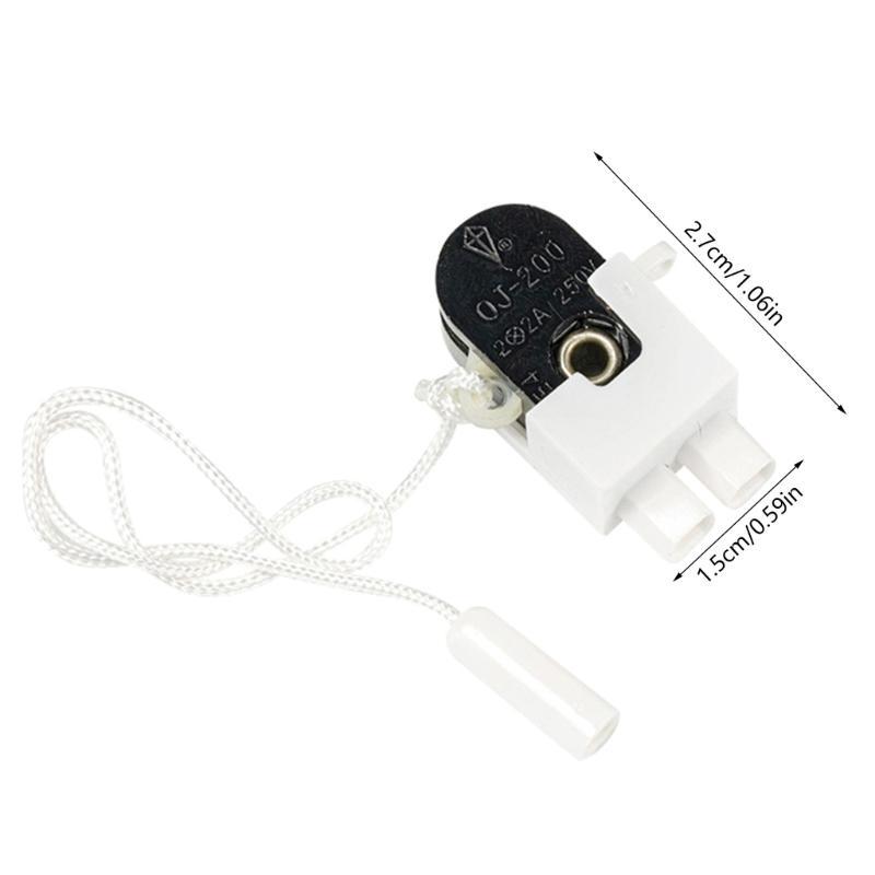Smooth Pull Cord Switches Convenient Pull Chain Switches Beautiful Appearance