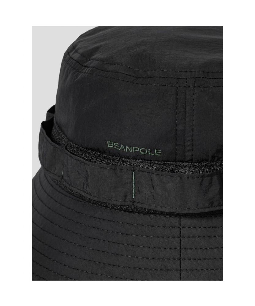 Binpolaegseseoli Nylon Stitch Bucket Hat - Black