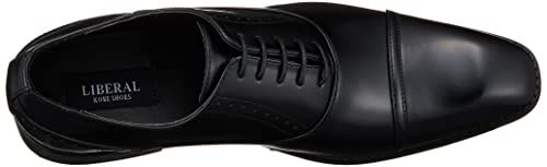 Kobe Liberal Men's Business Shoes (Domestic Retailer) Straight-Tip Wingtip Men's Shoes LB208 (Size 28.0, Black)