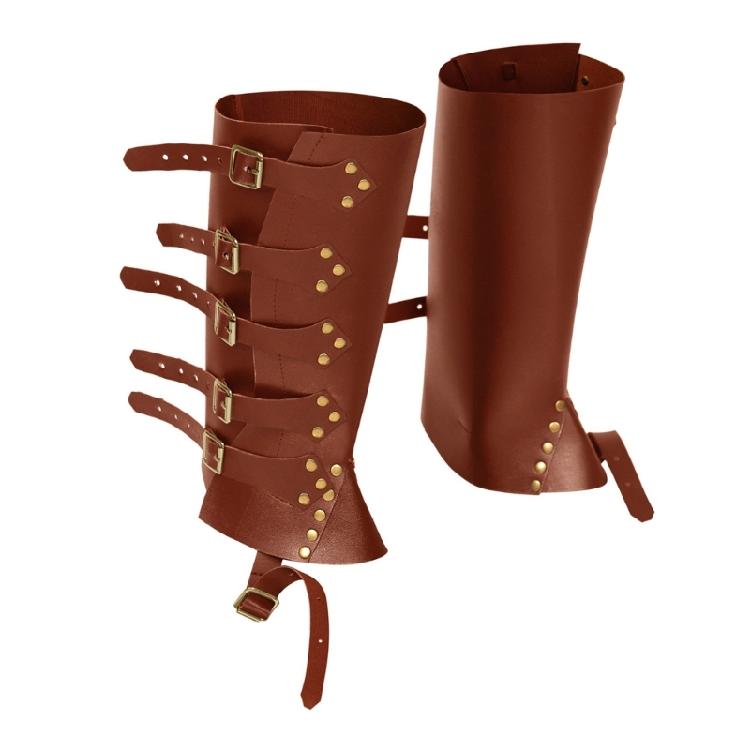 Copristivali da Pirata Medievali Rinascimentali Steampunk con Borchie