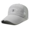 Adjustable Mesh Trucker Hat Letter Embroidery Fishing Running Sports Cap  For Man Women