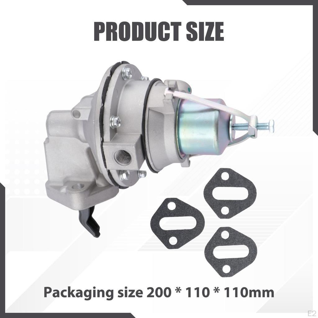 Mechanical Fuel Pump Lightweight High Performance Easy Installation Replaces