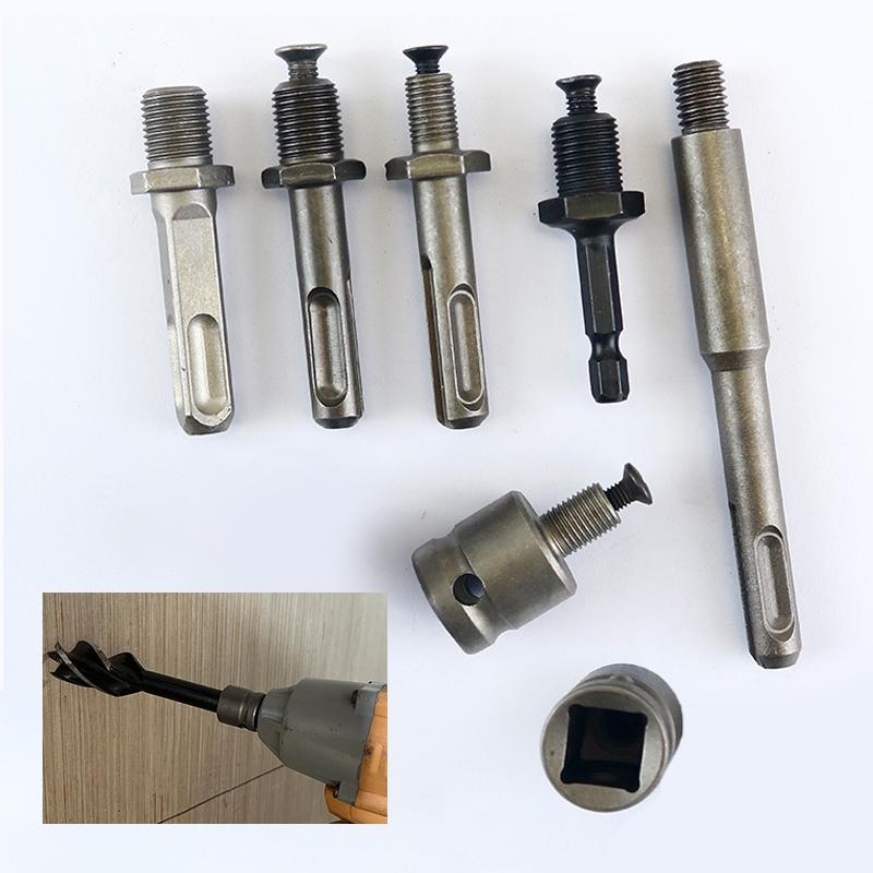 Bohrfutter Schnellwechseladapter 1/2 3/8 Gewinde Schlagschrauber Umbau Sds-Plus Sechskantaufnahme Vierkant Weiblicher Adapter