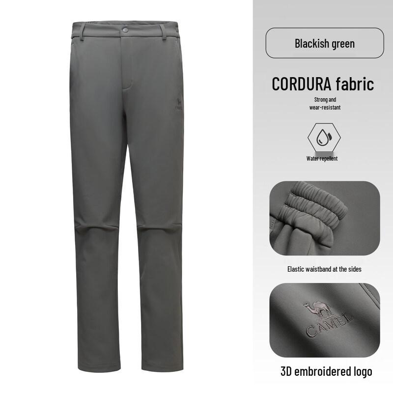 Camel Outdoor Softshell Fleece-Lined Hiking Pants