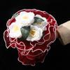 Double-Headed Pearl Wave Yarn: Elegant Polyester Wrap for Bouquets & Cake Decor, Luxurious Floral Packaging Material