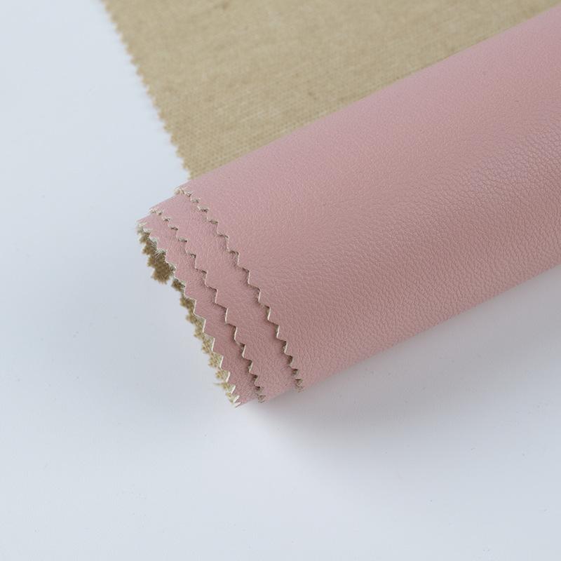 Piele PU cu model Nappa cu bază din bumbac de 0,7 mm pentru jachete, fuste, pantofi, îmbrăcăminte pentru copii, bagaje și genți de mână