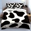 Cow Print Bedding Set Bedding Duvet Cover Set Duvet Cover Pillowcases (1 * Duvet Cover 2 * Pillowcases, without duvet insert)