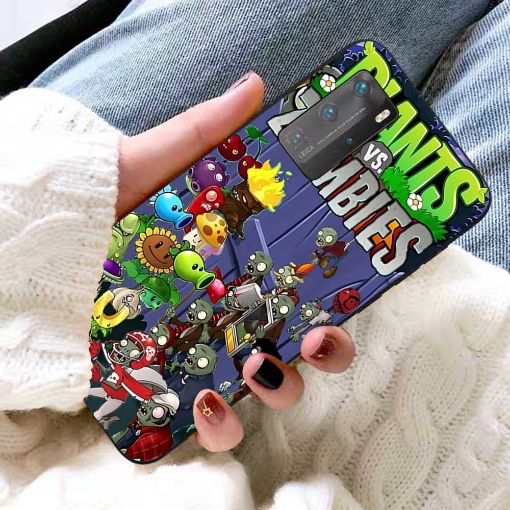 P-Plants Vs Z-Zombies SPIEL Handyhülle Für Huawei P 8 9 10 20 30 40 50 Pro Lite Psmart Honor 10 lite 70 Mate 20lite