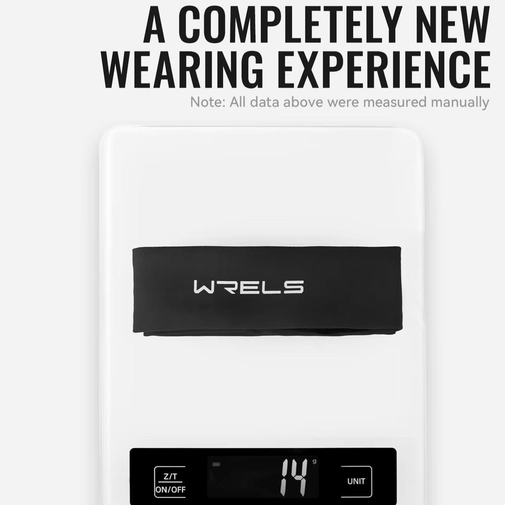 WRELS Summer Outdoor Headband Elastic Non Slip Fitness Running Sweatband Quick Dry Yoga Lightweight Sport Tennis Head Strap