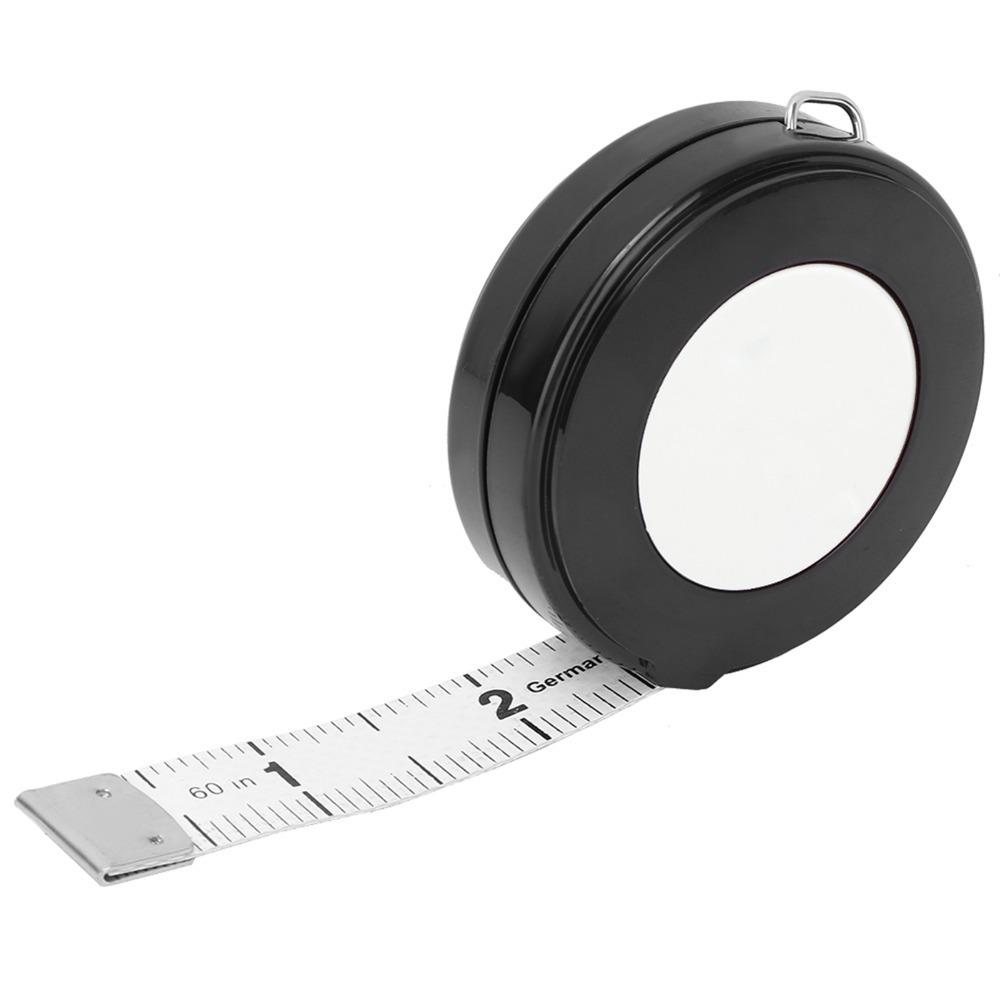 1pcs Portable Soft Retractable Ta 150cm Length Cloth Measuring Ruler Body Measuring Tape  Home Craft