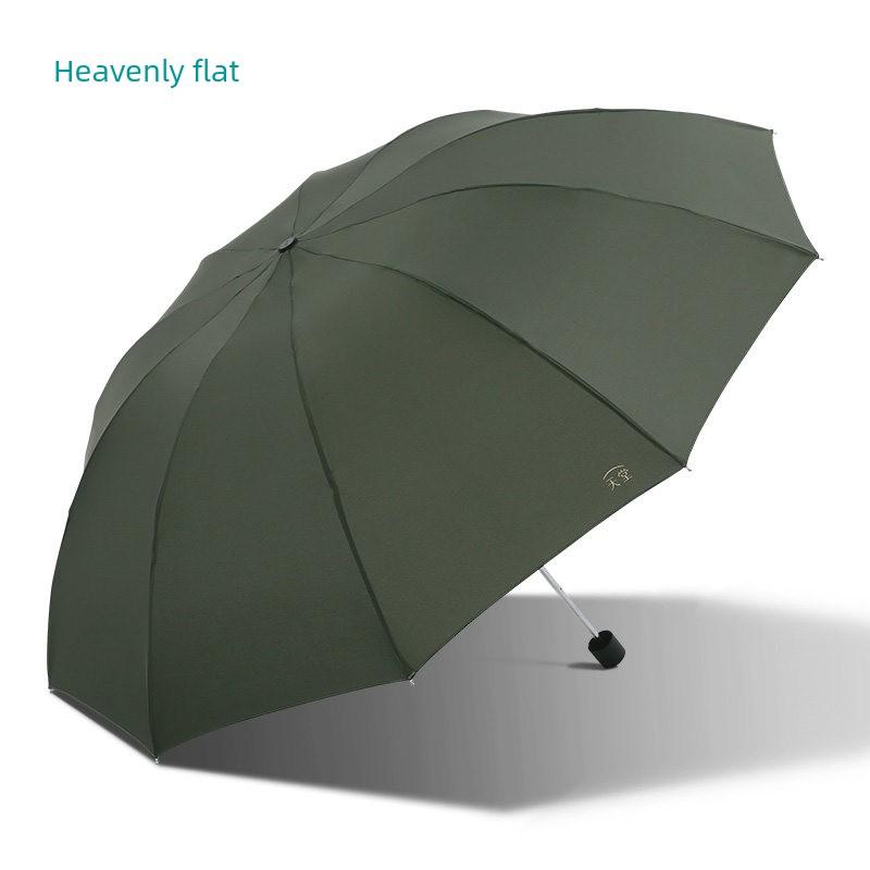 Paradise Umbrella Double Umbrella Large Folding Reinforced 70% off Business Double Umbrella for Sun and Rain Dual Use Men's Umbrella