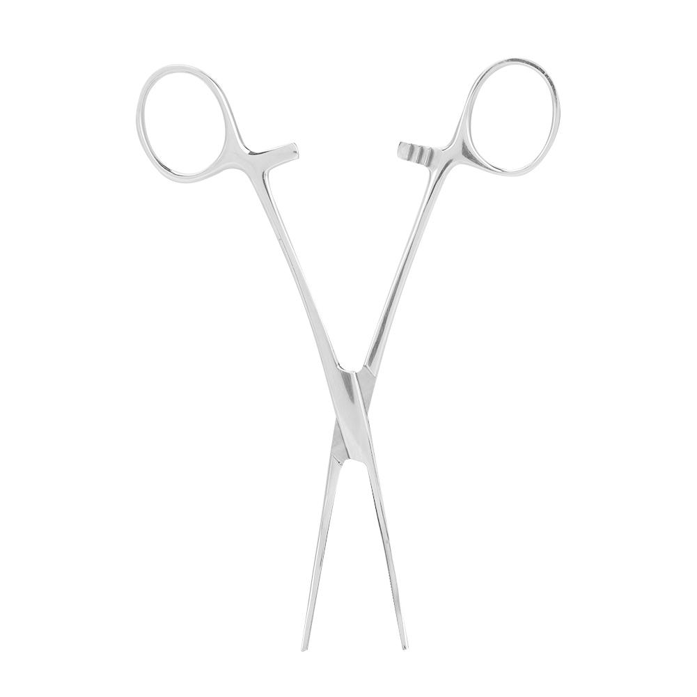 Body Piercing Pliers Tool Ear Lip Navel Nose Tongue Septum Sponge Forceps Clamp