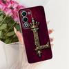 2025 Fashion Crown Letter Case For OPPO A5 CPH2727 Soft Silicone TPU Back Cover For Oppo A5 5G CPH2735 Phone Cases