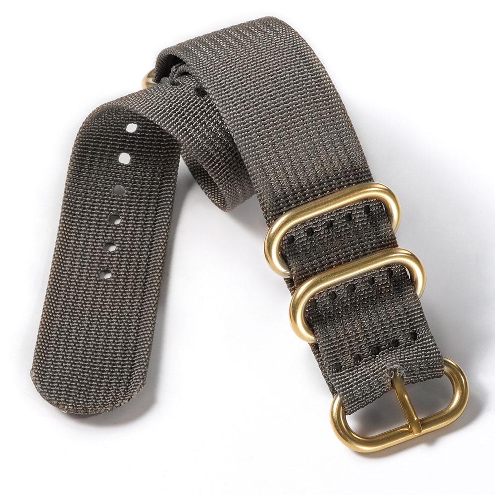 Weave Nylon Strap Gold Silver Black Ring Buckle Ribbed Watchband 18mm 20mm 22mm 24mm for Omega Military Braid Sport Men Bracelet