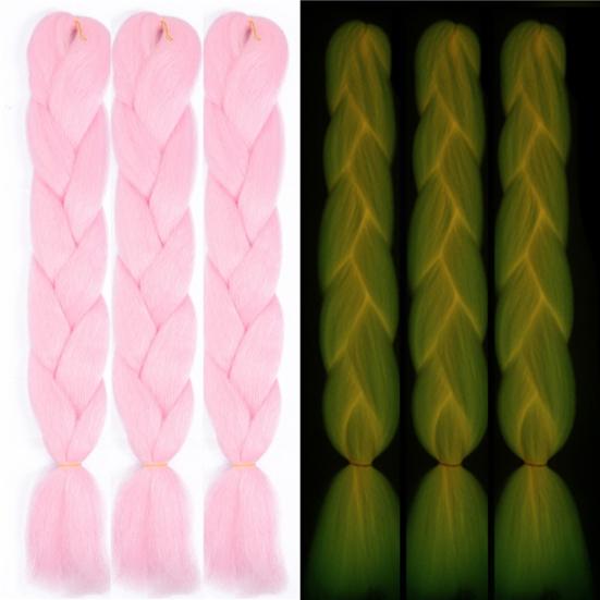 Glowing Braid Shining In The Darkness Prop High Anti-slip Smooth Realistic Decorative Role Play Temperature Silk Fluorescent