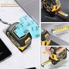 Laser Tape Measure Handheld Electronic Digital Tape Measure Data Storage Self Locking Easy To Operate for Accurate Measuring