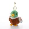 Bird Plush Keychain Fluffy Bird Doll Pendant Key Rings Bag Charm Soft