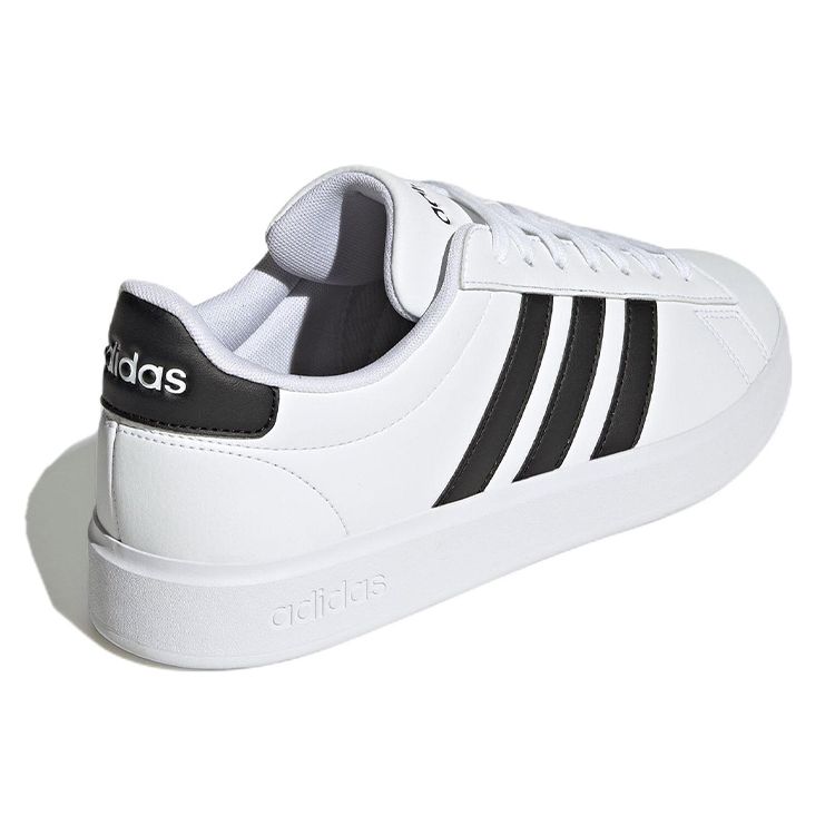 Adidas Baskets Unisexe Grand Court 2.0 Blanc Noir Blanc Nuage Noir Intense GW9195
