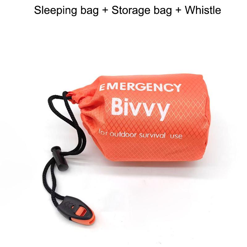 Emergency Sleeping Bag Ultra Waterproof Mylar Thermal Blankets Lightweight Survival Sleeping Bag Keep Warm For Camping Hiking