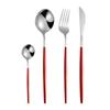 European High-Value Stainless Steel Tableware Set: Portuguese Knife, Fork, and Spoon for Hotels and Western Dining