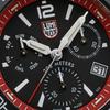 Luminox Sea Pacific Diver Rotes Armband Chronograph Saphir Herrenuhr XS.3155