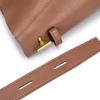 Yocipa Leather Bucket Bag for Women, 3-Way Shoulder Bag, Handbag, Crossbody Bag, Genuine Leather Tote Bag, Large Capacity, Lightweight, Stylish,