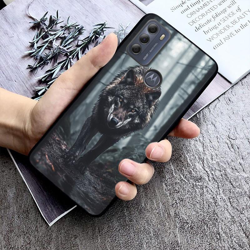 

Wolf Phone Case For Motorola Edge 50 40 Pro 50 40 30 Ultra Neo Fusion Moto G Play G Stylus G Power G 5G Moto Edge 40 Pro