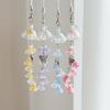 Kawaii Design Wind Chime Pendant Orchid Bell Style Bead Phone Lanyard  Ornament Use