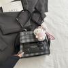 High value temperament simple backpack spring new fashion student commuting crossbody portable small square bag