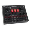 Live Sound Card 8 Modes Voice Changer Sound Mixer Board with 16 Sound Effects for Karaoke Live Streaming