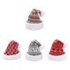 Christmas Hat Plush Xmas Cap Christmas Party Decorations Unisex Knitted Hat