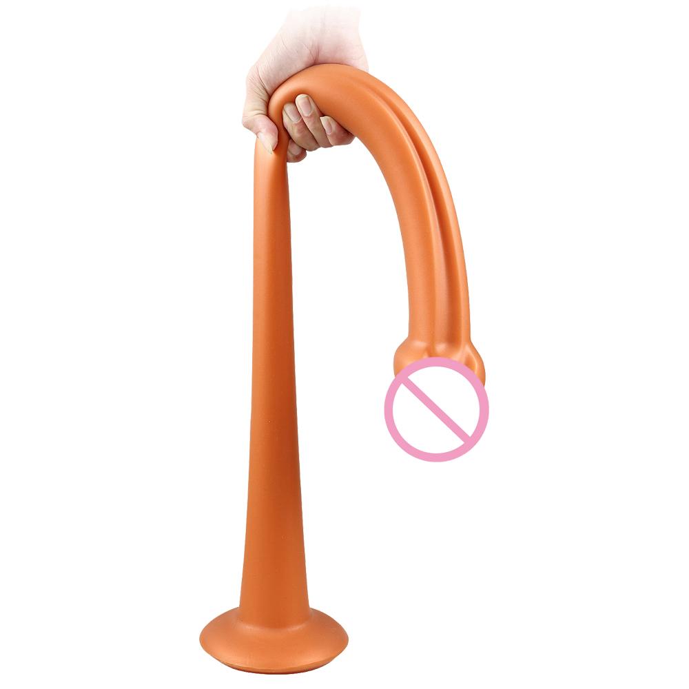 Cinco Tamaños Plug Anal Largo Tentáculo Animal Dildo Enorme Plug Anal Masajeador Vaginal Penetración Anal Femenina Estimulador Juguetes para Adultos Estimulador del Punto G del Clítoris