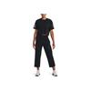Under Armour Unstoppable Solid Color Elastic Waist Straight-Leg Sweatpants Women Bottoms Black 1376927-001