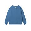 Fashion Loose Solid Color Men's Crew Neck Cotton-Blend Double-Faced Sweatshirt Women's Korean Style Casual Long-Sleeve Couple's Basic Sweatshirt