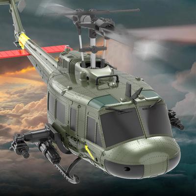 C032 Uh-1 Huey Simulace 3D Šestikanálový Bez Křídelka Létající Vzadu Stunt Vrtulník Elektrický Dálkově Ovládaný Model Letadla Hračka