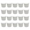 Reusable Plastic Puddings Jars with Lid Microwave Safe Design For Snacks Meal Preparation Kitchen Accessories