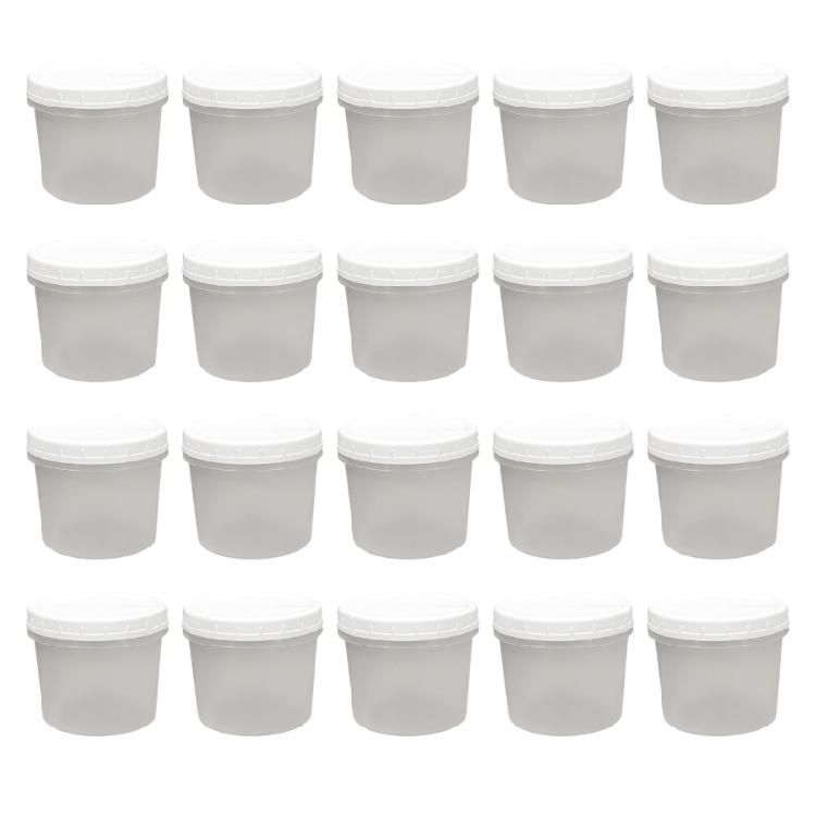 Reusable Plastic Puddings Jars with Lid Microwave Safe Design For Snacks Meal Preparation Kitchen Accessories