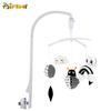 Aipinqi Black & White Animal Crib Mobile with 8-Tone Music Box, Baby Sleep Aid & Bracket