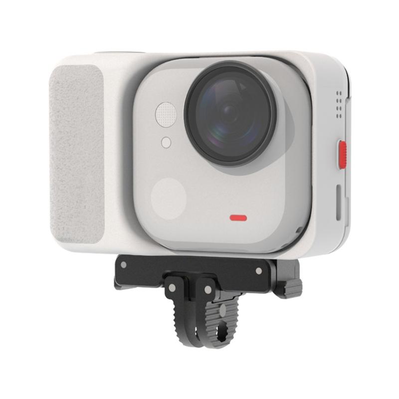 Solid Metal Camera Clamp Perfect For Go Ultra Camera Magnetic Mount for Dynamic Recording 2Prong Interfaces &Button Lock