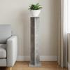 Plant Stand Concrete Grey 25 x 25.5 x 100.5 cm Particleboard