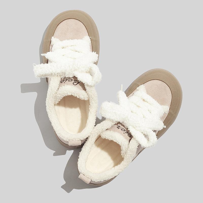 Кеды из флиса Belle осенние новые уличные кеды на спортивной платформе BE2 35