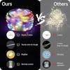 20M RGBIC Bluetooth Smart String Lights LED Multicolour Lights Waterproof Christmas Decor Fairy String Led Fantasy Fairy Light