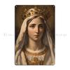 Mary Queen Of Saints Holy Mary Metal Plaque Poster Club Bar Wall Decor Cinema Printing Garage Tin Sign Poster