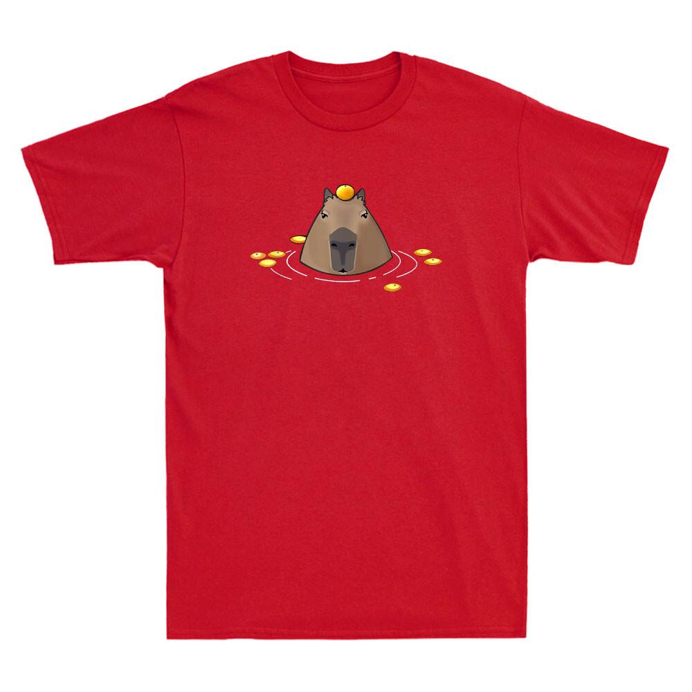 Capybara Funny Capybara Animal Dank Meme Gift Novelty Unisexs Short Sleeve TShirt