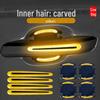 Reflective Car Safety Warning Stickers for Doors, Handles, Mirrors, Anti-Collision Film