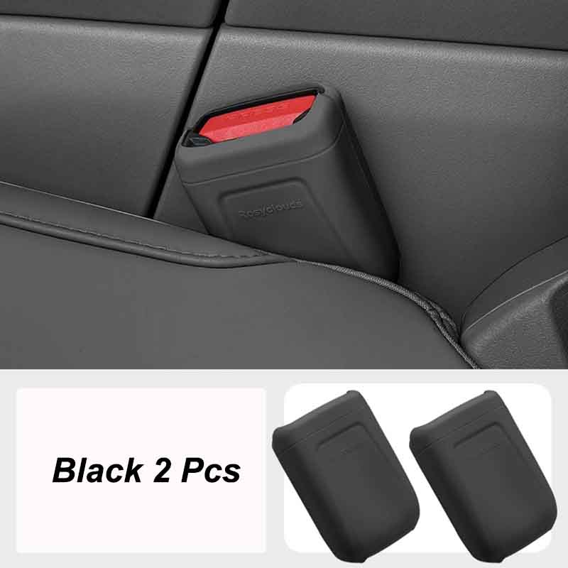 For Zeekr 7X 2024 2025 Car Seat Belt Buckle Clip Protective Case Anti-Scratch Interior Button Case Cover Clips Car Accessories